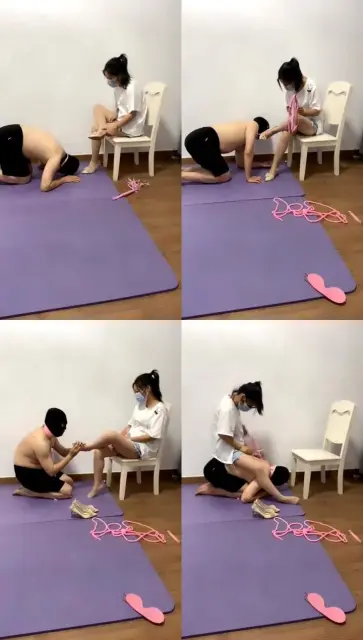 【暖暖s】遛狗，踢裆，脚耳光，踩踏