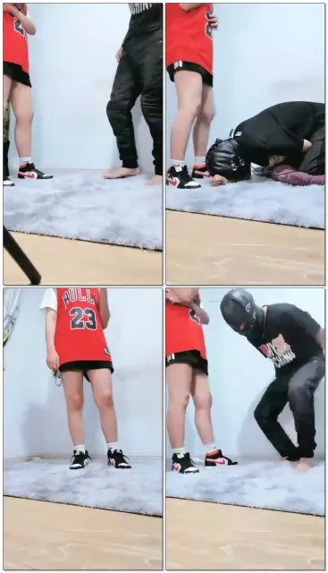 【南笙四爷S】AJ篮球鞋踢裆闻白袜恶臭运动鞋