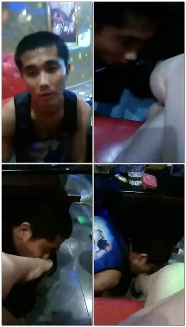 【酒神的工具】KTV素人调教