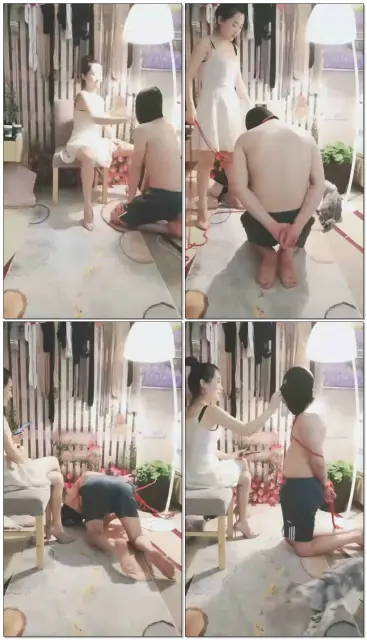 【依然S】耳光虐乳捆绑