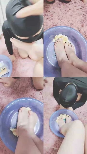 【灵竹】恋足脚喂食