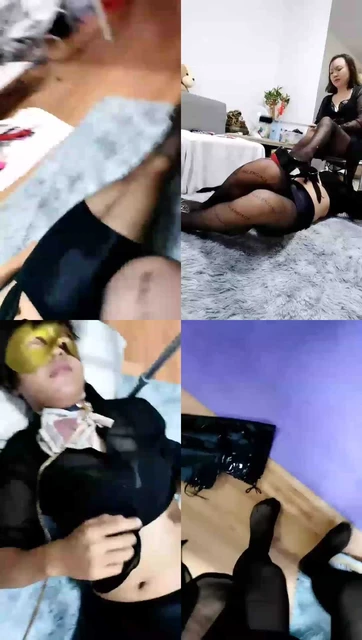 【乐爷】午夜调奴丝袜诱惑变装CD