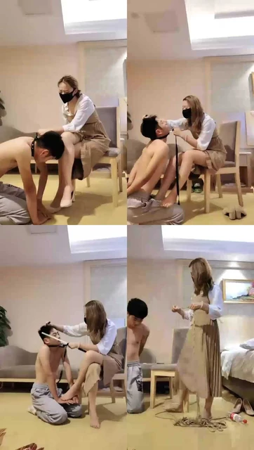 【杳杳小主s】舔脚，抽打，捆绑