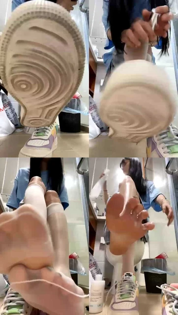 【阿月】第一视角一个鞋底寸止网调+羞辱白丝