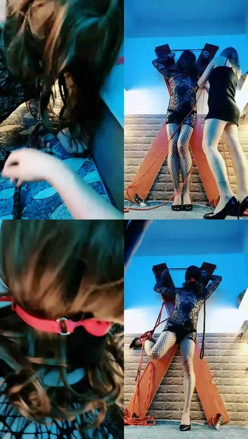 【东营天香百合】骚婊子来了，CD奴