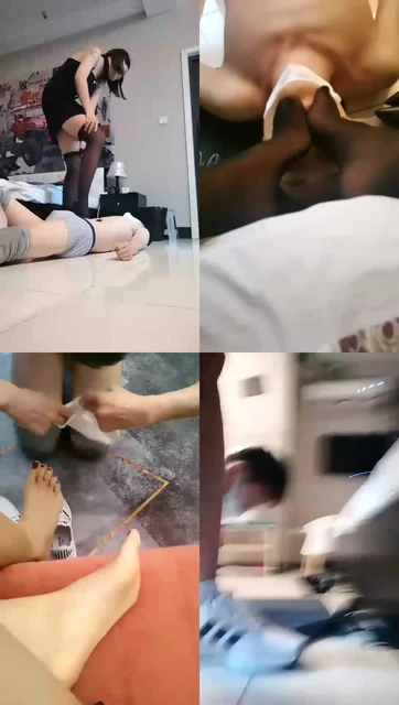 【夏馨S】教你做狗，重度踩踏，口水耳光，极度羞辱