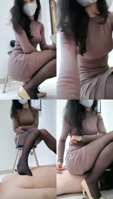 【禾未】红绿灯丝足美臀诱惑粗口差辱真人版