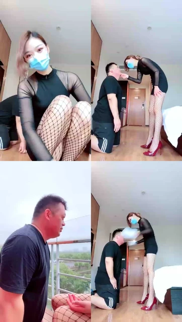 【虞姬】500下暴力耳光打出血专场