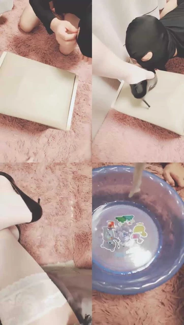 【灵竹】踩舌头，丝袜喂水