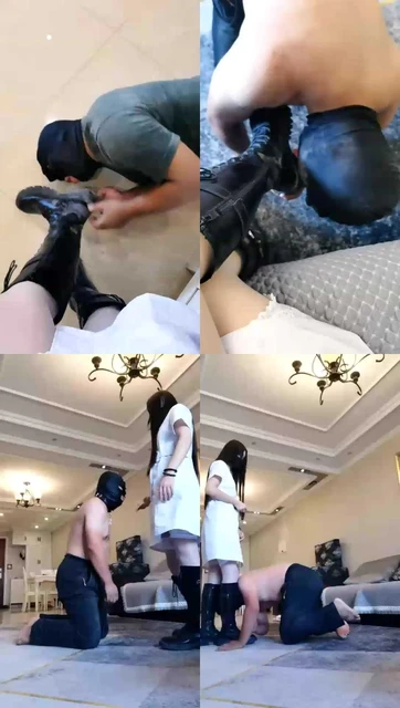 【猫神大人】（靴踩做脸）护士威胁病人下