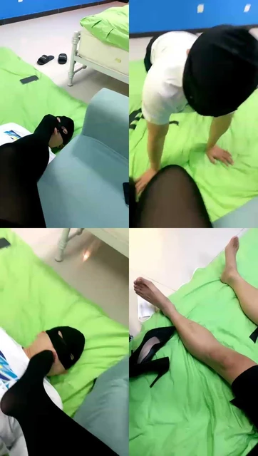 【安然S】调处狗舔黑丝脚（下）