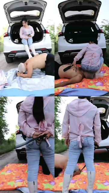 【天水女王】户外调教