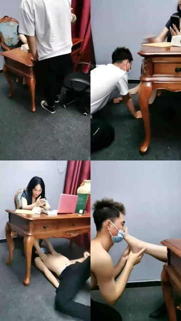 【Michelle傲雪s】办公室剧情羞辱属下当狗