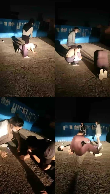 【琳琳S】马路巡狗玩狗马路牙子开发素人