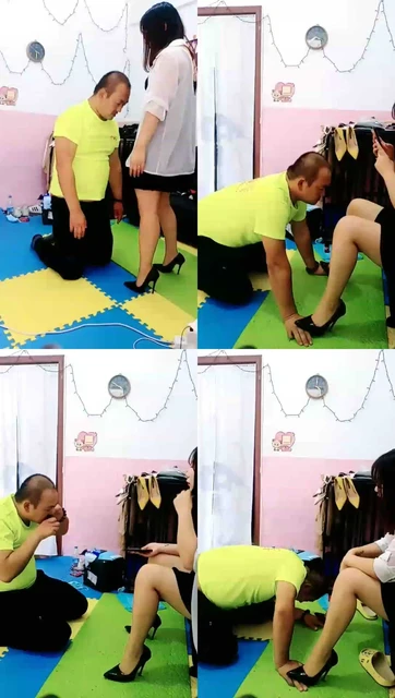 【大连雪主】TJ超级超级暴力大耳光