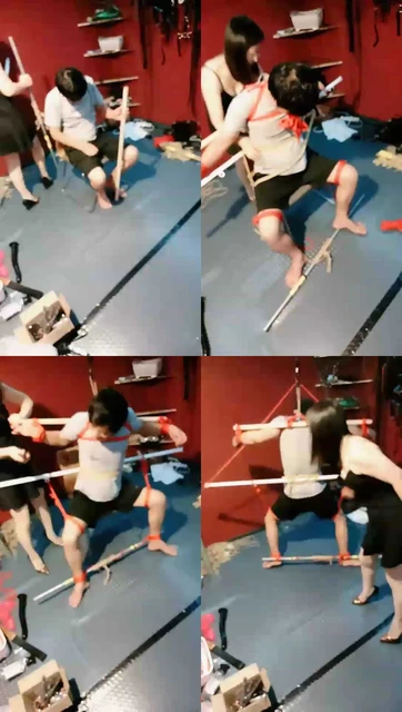 【唯雅S】中秋快乐，调教（电击，虐乳，SP，捆绑）