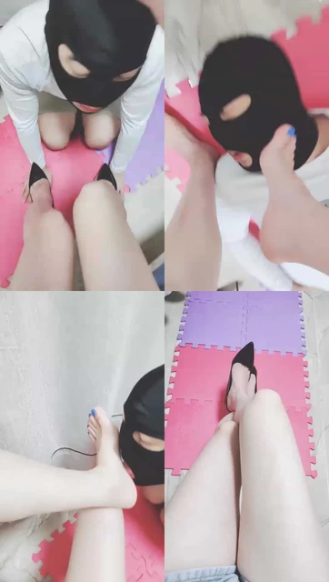 【夏琳】疯狂耳光，脚耳光，舔脚舔鞋