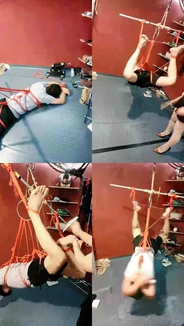 【唯雅S】调教私奴（吊虐）