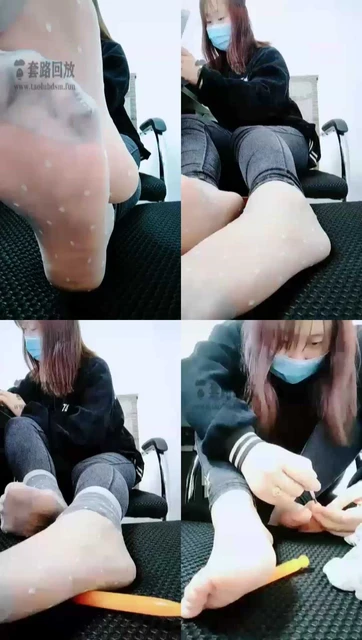 【36小脚丫】第一视角办公室侮辱绿狗老板