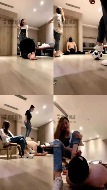 【一嬛女皇】带秦人闺蜜玩狗（独）