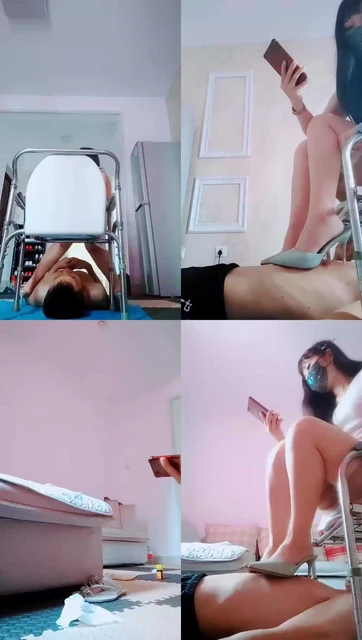 【魅影女神】羞辱圈养苟吃黄