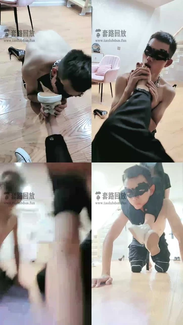 【韩韩S】打完狗子屁股让狗子好好养伤恋足，舔鞋溜狗，直接圣水贱狗