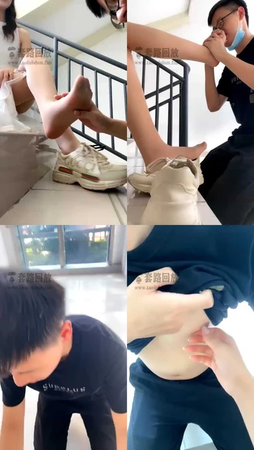 【虞姬】车展贱狗尾随，随心调教