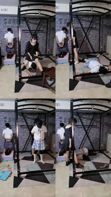 【s夏夏绳缚】调教双奴，CD，踩踏捆绑