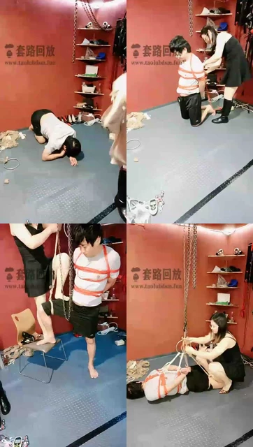 【唯雅S】踩踏调教，吊起来踩踏