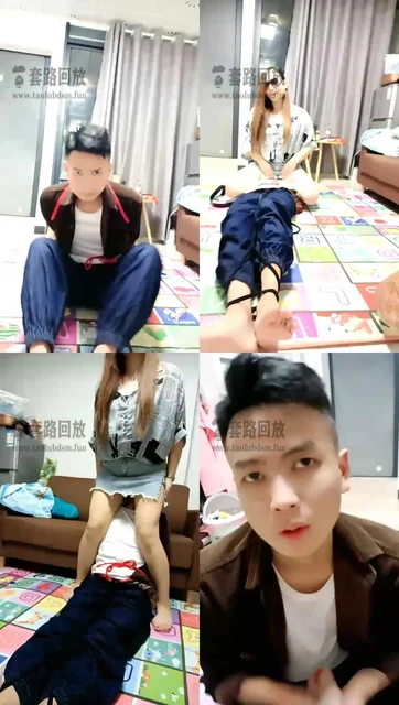 【澜馨儿S】调教家奴，虐待捆绑