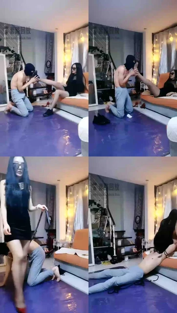 【叶子天津】原味丝足插嘴坐脸嗅臭鞋