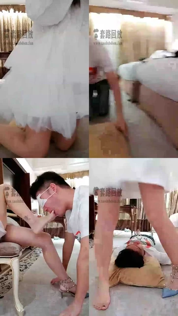 【一茶】纱裙坐脸，极限窒息，控制呼吸