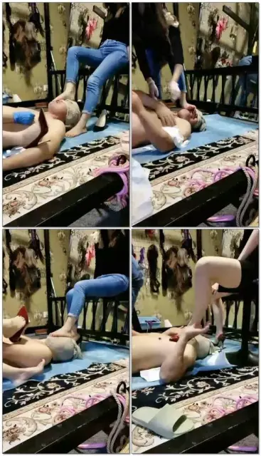 【杳杳小主s&薇薇vv】双主调教器具玩弄狗，虐阳虐乳风油精玩弄马眼