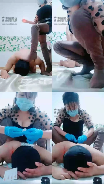 【艾丽莎女神】滴蜡穿刺，暴力耳光