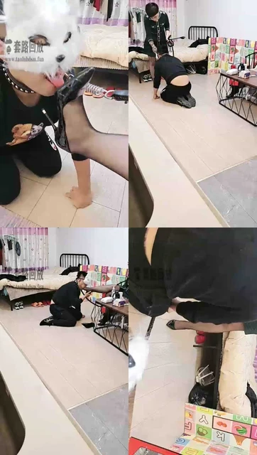 【叶赫那拉鬼主】清理鞋底，骑马，钻胯舔脚