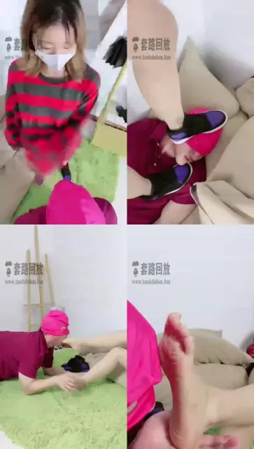 【美离子】调教赏赐舔的口水哗哗流恶心死