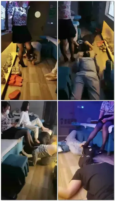 【糖糖】技师喂客人喝圣水了！