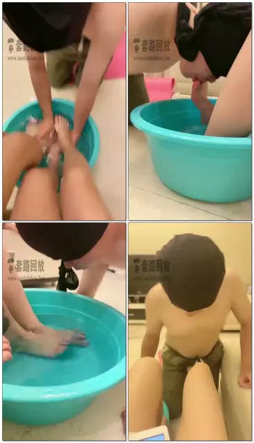 【甜依s】双s调教贱狗伺候洗脚喝洗脚水耳光