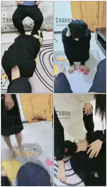 【汤六针S】夫妻玩穿裙子的狗