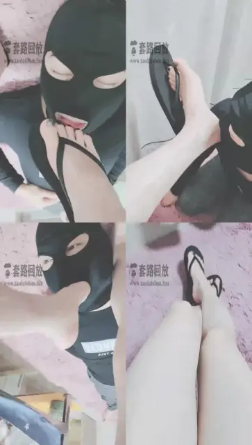 【灵竹】人字拖上课，恋足，深喉，耳光