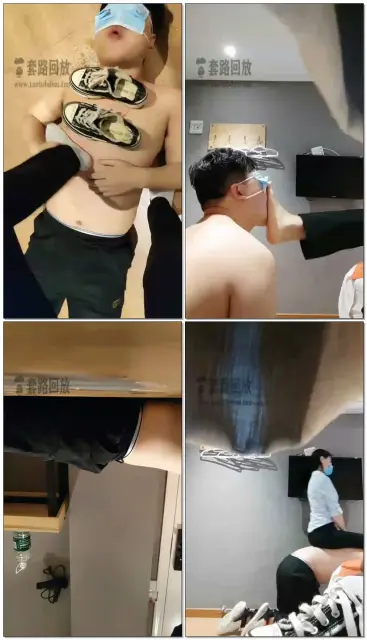 【御严s】20岁嫩狗强制深喉+舔鞋底+舔内裤+口水