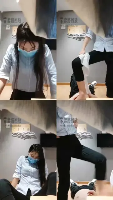 【御严s】20岁嫩狗强制深喉+舔鞋底+舔内裤+口水