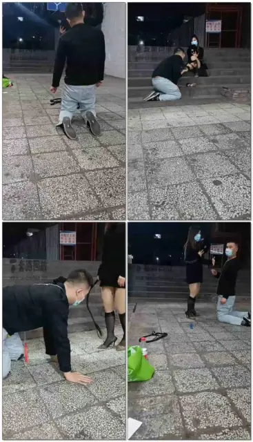 【套路第一帅男神】户外极品美女素人巅峰，舔脚，耳光，打手心，鞭打，虐乳，坐脸窒息，踢裆