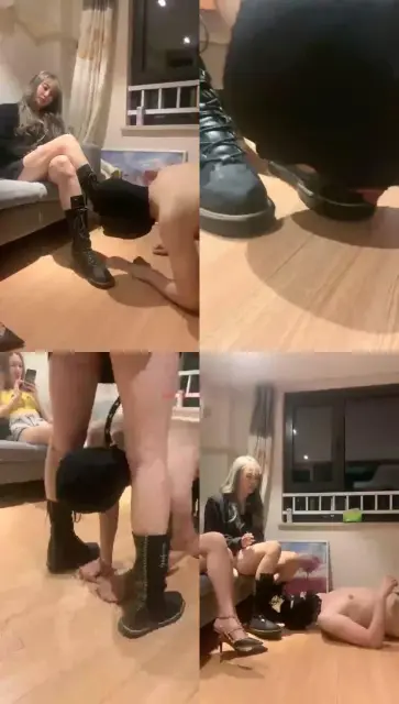 【汏典】 让闺蜜看看我如何调教贱狗 