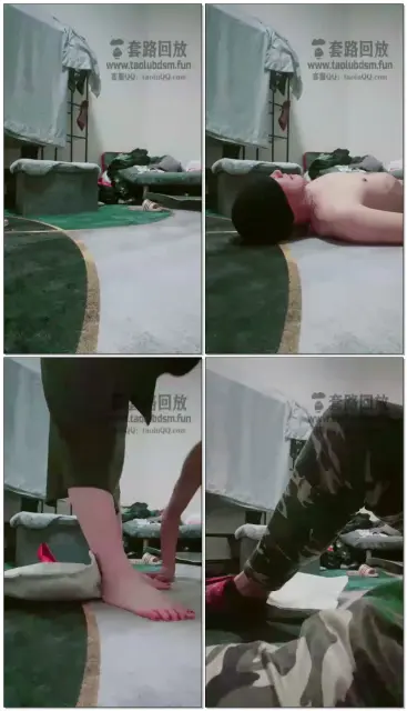 【上海安心女王】脚耳光，脚窒息