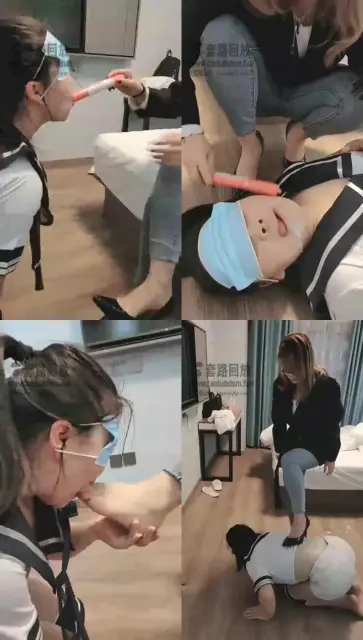 【三七七s】深喉小母狗酸奶口水