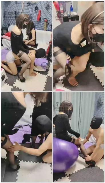 【黑桃Qmama】双女主调丝袜奴