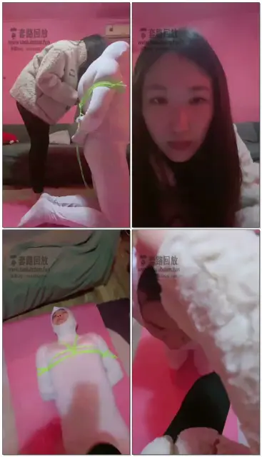 【月亮S】捆绑深喉鞭打