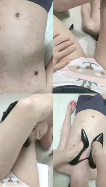 【兔粉粉女皇】 随便调狗 鞋跟踩 