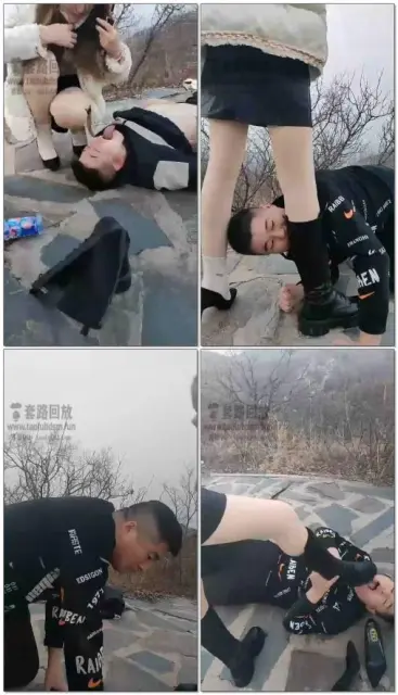 【草莓sss】户外骑脖子超刺激